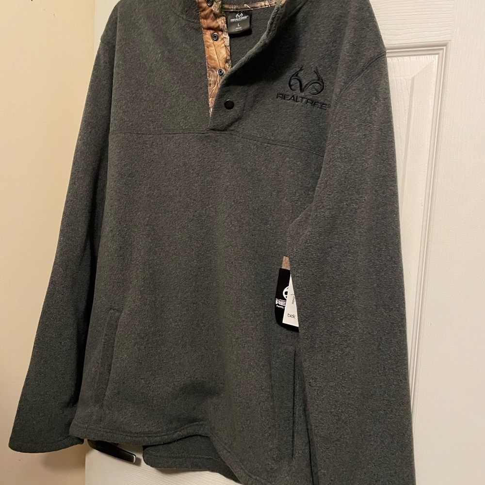 Belk Gray Pullover Jacket